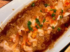 蒜蓉粉丝虾-绿茶餐厅(蓝色港湾店)