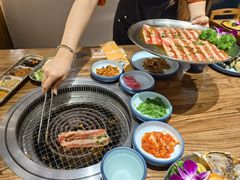 -明洞阿姨·韩式酱蟹烤肉·创意料理(三元桥店)