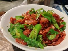 青辣椒炒香肠-壹盏灯(惠农店)