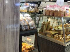 面包甜点陈列柜-山崎面包(第一八佰伴店)