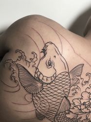 -荔刺青纹身·手穿孔饰品