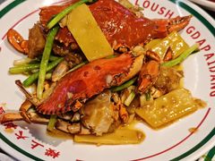 姜葱炒梭子蟹-楼上大排档·顺德菜·粥水·鱼生(苗栗路店)