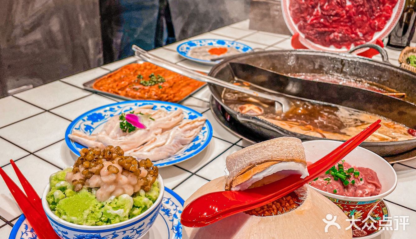 秋天的第一顿火锅|甜品🍧和火锅🍲都可以拥有