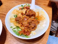 蛋冲牛肉豆腐脑-小豆海棠(人民南路店)