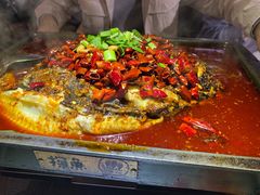 -探鱼·鲜青椒爽麻烤鱼(广州花都来又来店)