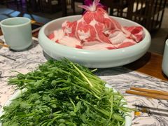 茼蒿菜-京元盛铜锅涮肉(上海总店)