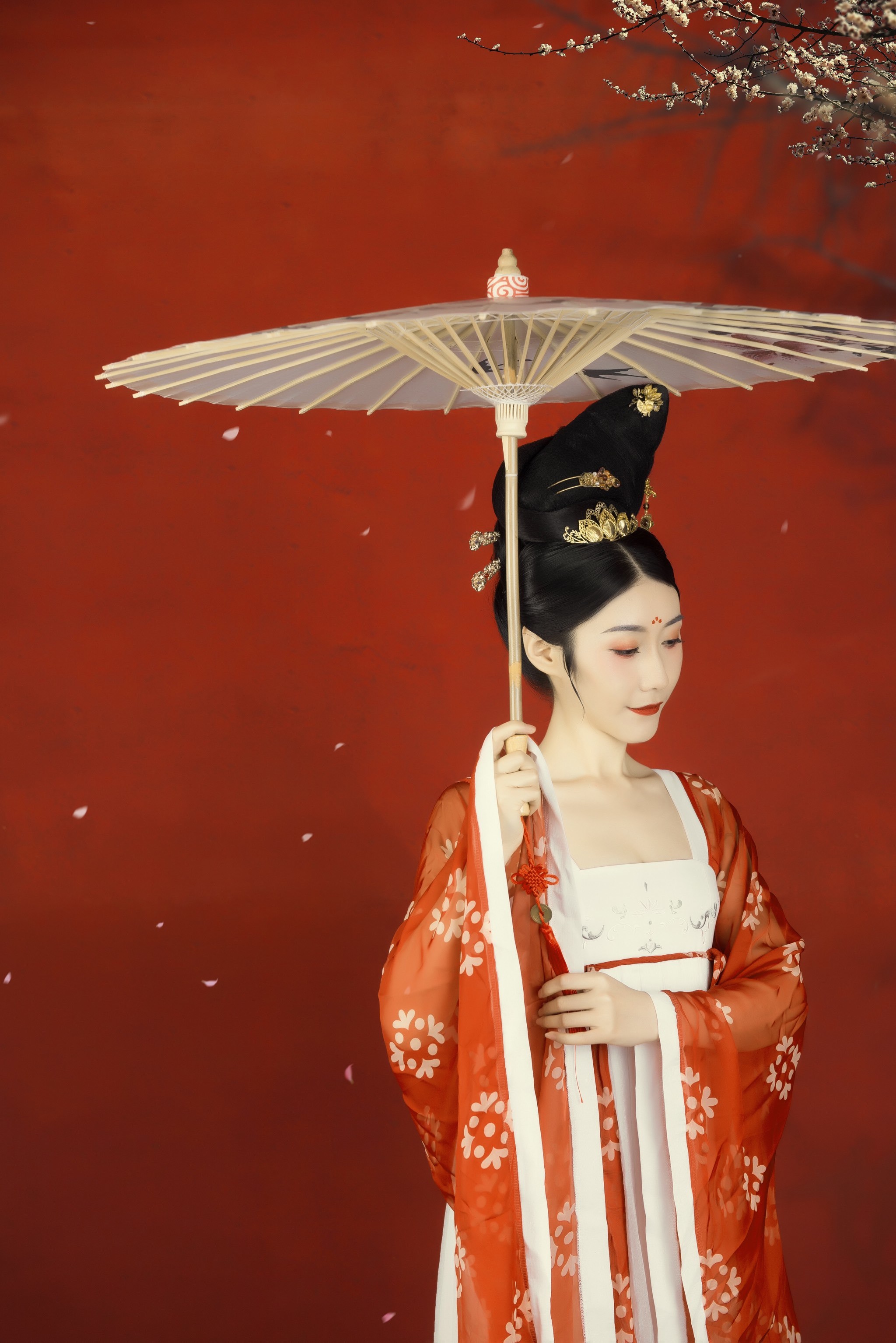 第一次拍古装,选的经常看到广告的盘子,也