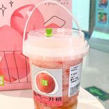 这杯一升装桃子真的绝了🍑无敌清爽夏日必备