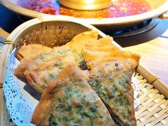 葱油饼-同蛙阁美蛙鱼头火锅