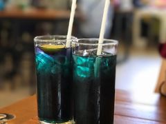 -蝶豆花蓝面条