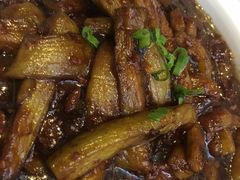 肉酱烧茄子-旺顺阁鱼头泡饼(小红门店)