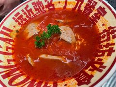 番茄浓汤猪润公仔面-广九餐室(陈家祠扬韬广场店)