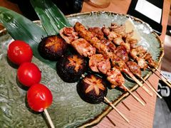 酱烤鸡肉串7种拼盘-玄白·炭烤活鳗(上海首店)