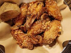 黄油蒜炸鸡翅-富乐满韩国正宗炸鸡韩国料理(虹泉路店)