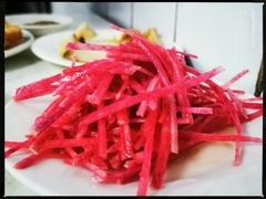 酸甜萝卜丝-大槐树烤肉馆