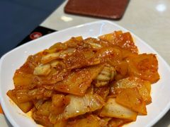 辣白菜炒土豆片-屋里家延边朝鲜族冷面(梅林3店)