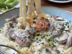 奶油蘑菇香肠意面-RAC BAR(安福路店)