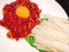 生拌牛肉-李家韩国烧烤馆(光辉苑店)