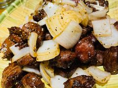 黑椒雪花牛仔粒-丁记盐蘸牛肉·新杭菜(河东路店)
