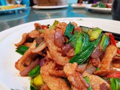 爆炒猪颈肉-富黎华海鲜大酒楼(正大广场店)
