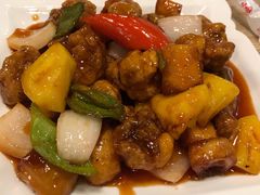 黄金咕咾肉-粤仔湾砂锅粥(广益哥伦布店)