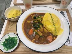 牛腩咖喱蛋包饭-池奈·咖喱蛋包饭(熙地港店)