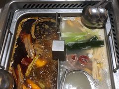 牛油麻辣锅底-海底捞火锅(南山京基百纳店)