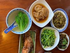 清炒茼蒿-同得兴 Since·1995 传统苏式面馆(十全街店)