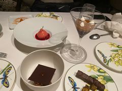 甜点三道组合-Le Comptoir de Pierre Gagnaire