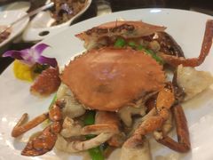 葱姜炒膏蟹-新南华大酒店(长寿店)
