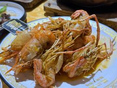 爆炒膏油虾-天宝食坊·啫啫煲大排档(西华路店)