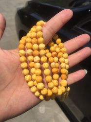 老白花圆珠！蜡质超级棒！-晶石宝玉精品文玩个性珠宝定制(印象汇店)