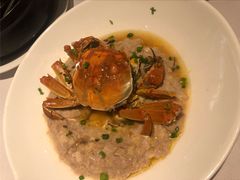 螃蟹蒸肉饼-粤财皇冠假日酒店·彩华轩中餐厅