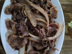 烤牛舌-炙热童年·老北京炙子烤肉(南锣鼓巷店)