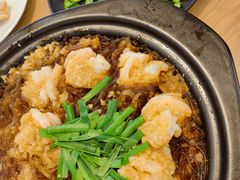 整锅蒜蓉粉丝蒸虾-船歌·鱼水饺青岛菜(枫蓝国际购物中心店)