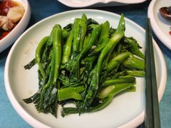 蒜蓉炒菜心-随园花园餐厅(新港中路店)