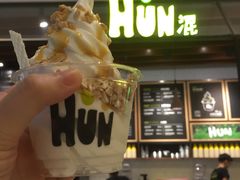 焦糖坚果优格冰淇淋-混果汁(喜荟城店)