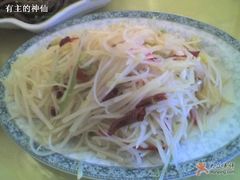 酸辣土豆丝-海荣锅贴馆(五味十字店)