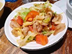 牛心菜炒油渣-树厨贵州菜(小河万科店)