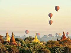 -蒲甘热气球