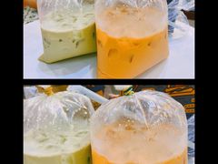 泰式手标绿奶茶-春莱·老挝咖啡·泰式奶茶(钟楼店)