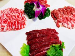 老爆三手切精品拼盘-京门老爆三·铜锅涮肉 爆肚(望京店)