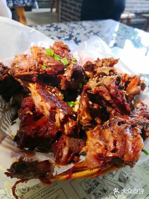 百年李记牛汤饸饹(中山西路店)孜然烤牛骨图片