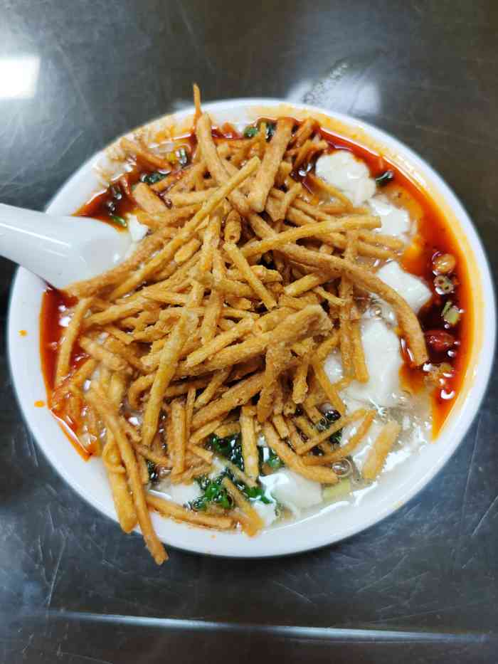 上芽菜 咸上加咸  下饭很合适 空口吃很咸  「馓子豆花」出品不稳定吗