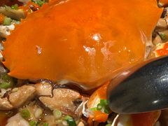 葱油蒸红膏蟹-玫瑰厅上海菜(兴国路店)