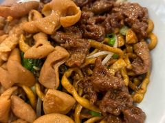牛肉大肠炒面-兰溪十八浇(天一店)