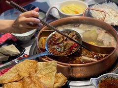 潮汕炸腐竹-牛村来人潮汕牛肉火锅(西单店)