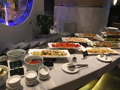 自助取餐区-杭州钱江新城万怡酒店-西餐厅