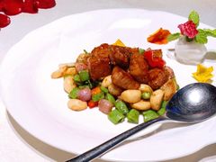 黑椒爆炒雪花牛肉粒-皇朝会.经典传统粤菜(外滩店)