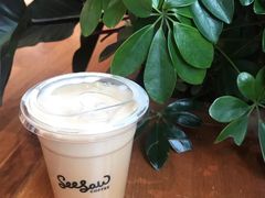 栀子花梨香拿铁-Seesaw Coffee(朝阳大悦城店)